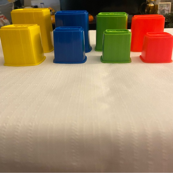 Vintage Playskool Alphabet Stacking Nesting Alphabet Blocks - Picture 3 of 4